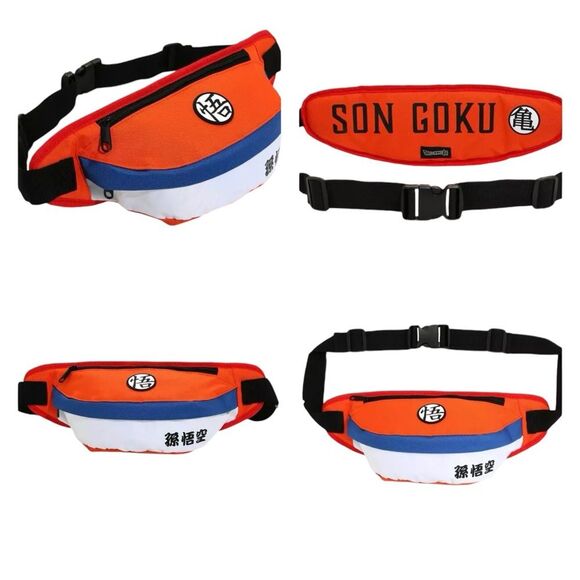 Dragon Ball Z Son Goku Fanny Pack Bum Bag Unisex NWT - Picture 1 of 16